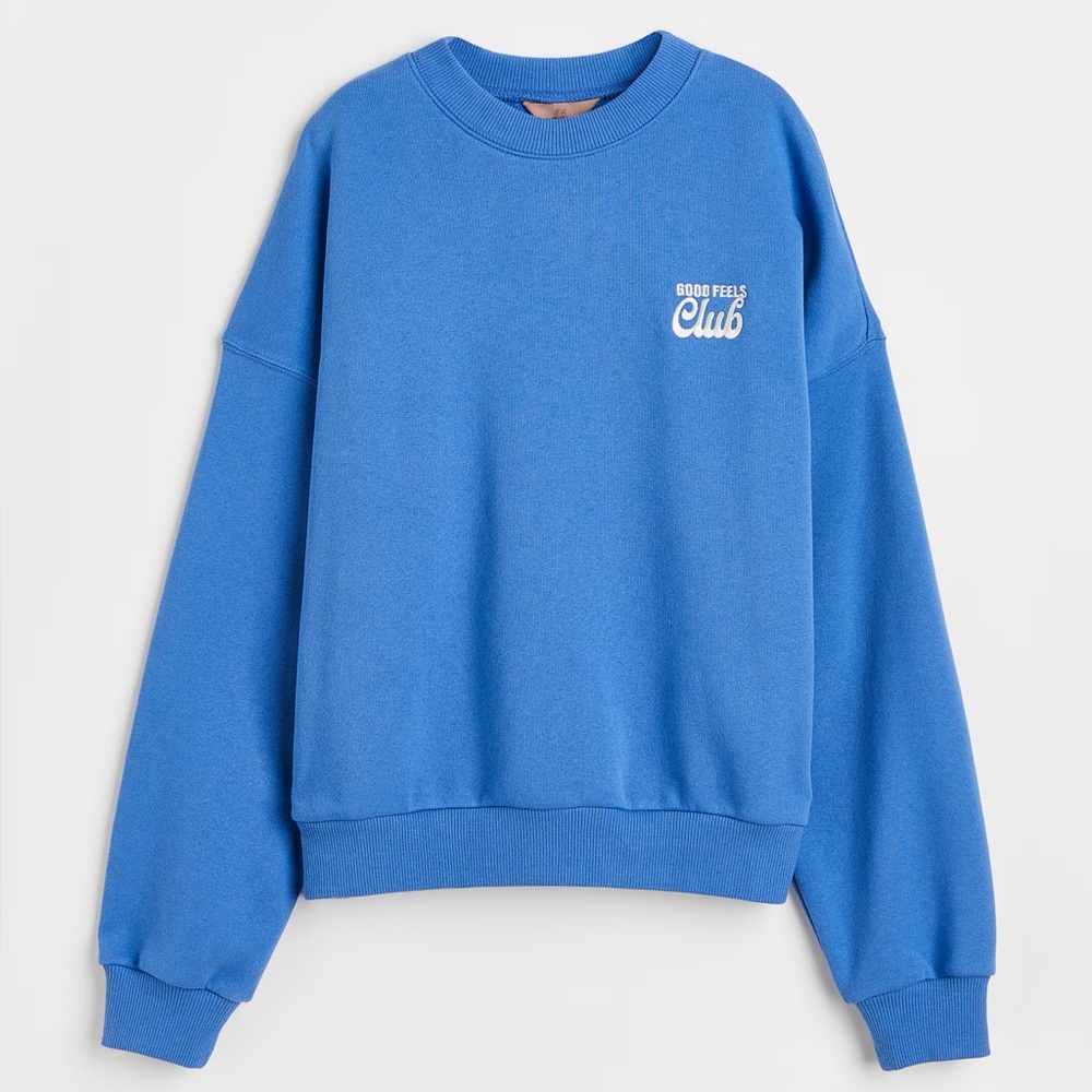 H&M CROPPED SWEATSHIRT! NEVER WORN!